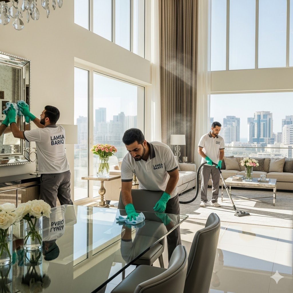 نظافة شاملة وتعقيم بأعلى المعايير | أفضل خدمات تنظيف منازل جدة