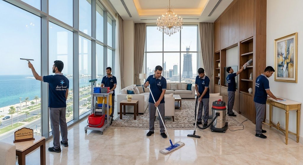 نظافة ولمعان شامل لمنزلك | أفضل شركة تنظيف جدة
