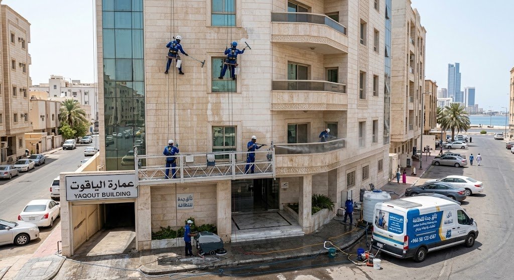 شركة تنظيف عمائر فى جدة